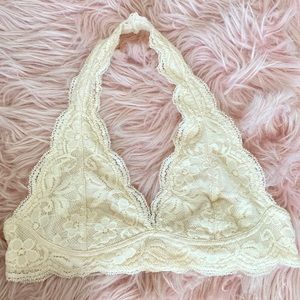 Lacy Ivory Bralette